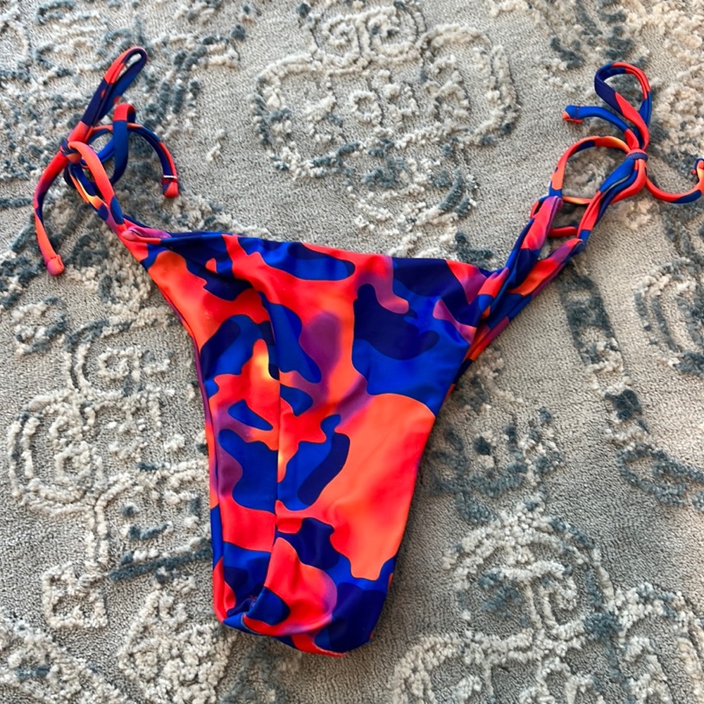 Worn bikini bottoms